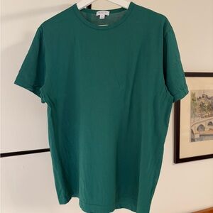 Sunspel kelly green tee shirt